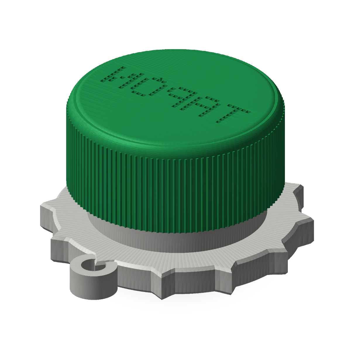 tapón + charm