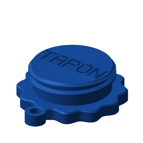 charm + tag (for your own bottle cap)